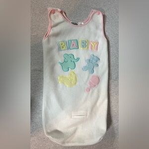 Vintage Basic Editions Baby Sleep Sack Wearable Blanket‎ – 6-12 Months 👶✨